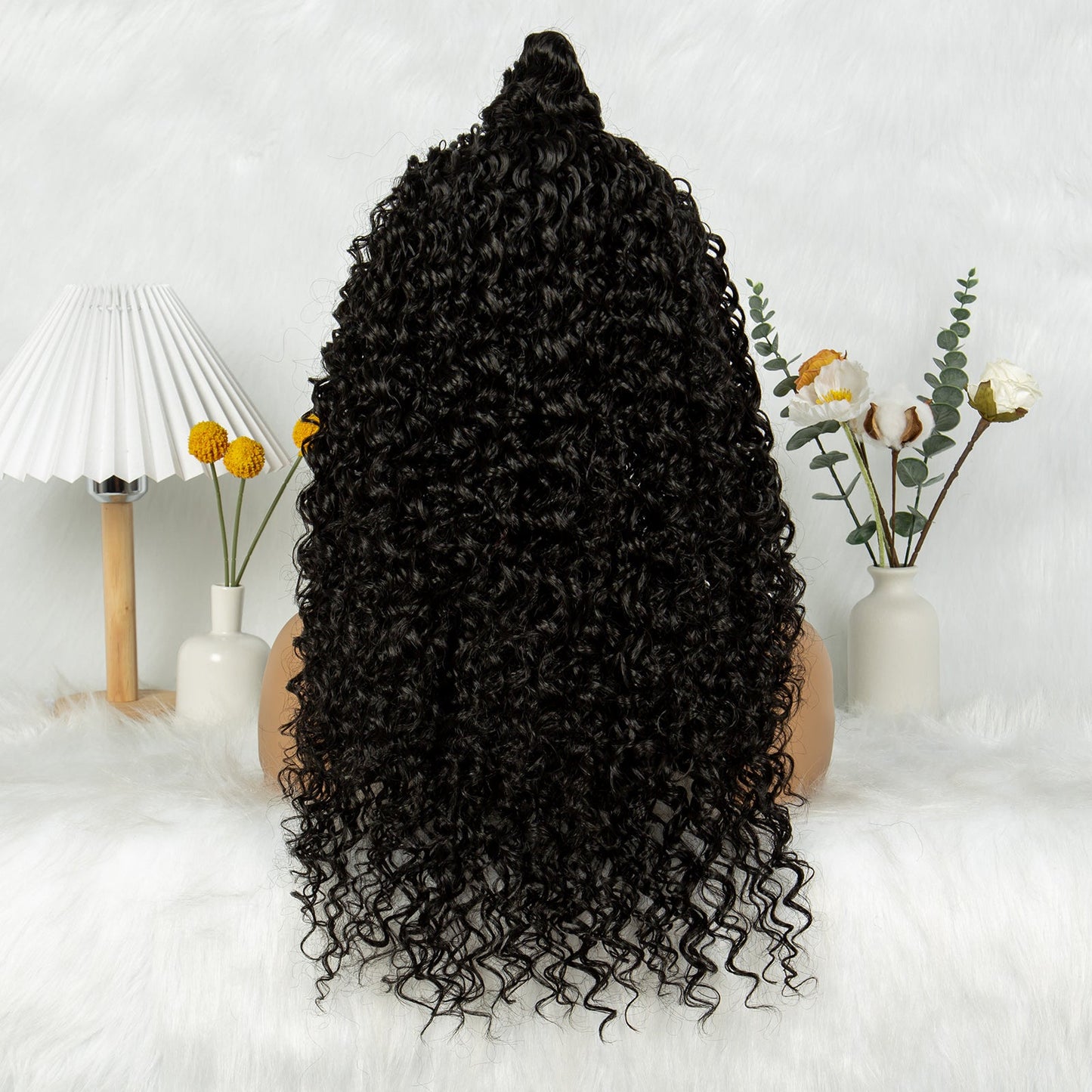 S SEDITTYHAIR Synthetic Full Lace Cornrows Box Braided Wig Synthetic Braids Hair Wig Afro Wig 24 inches
