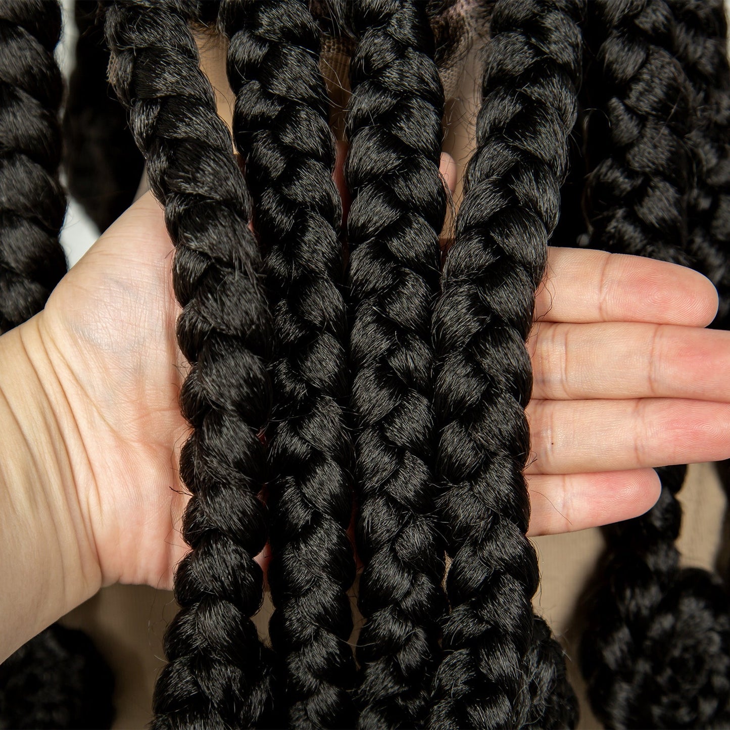 S SEDITTYHAIR Synthetic Full Lace Box Cornrow Braided Wig 14"