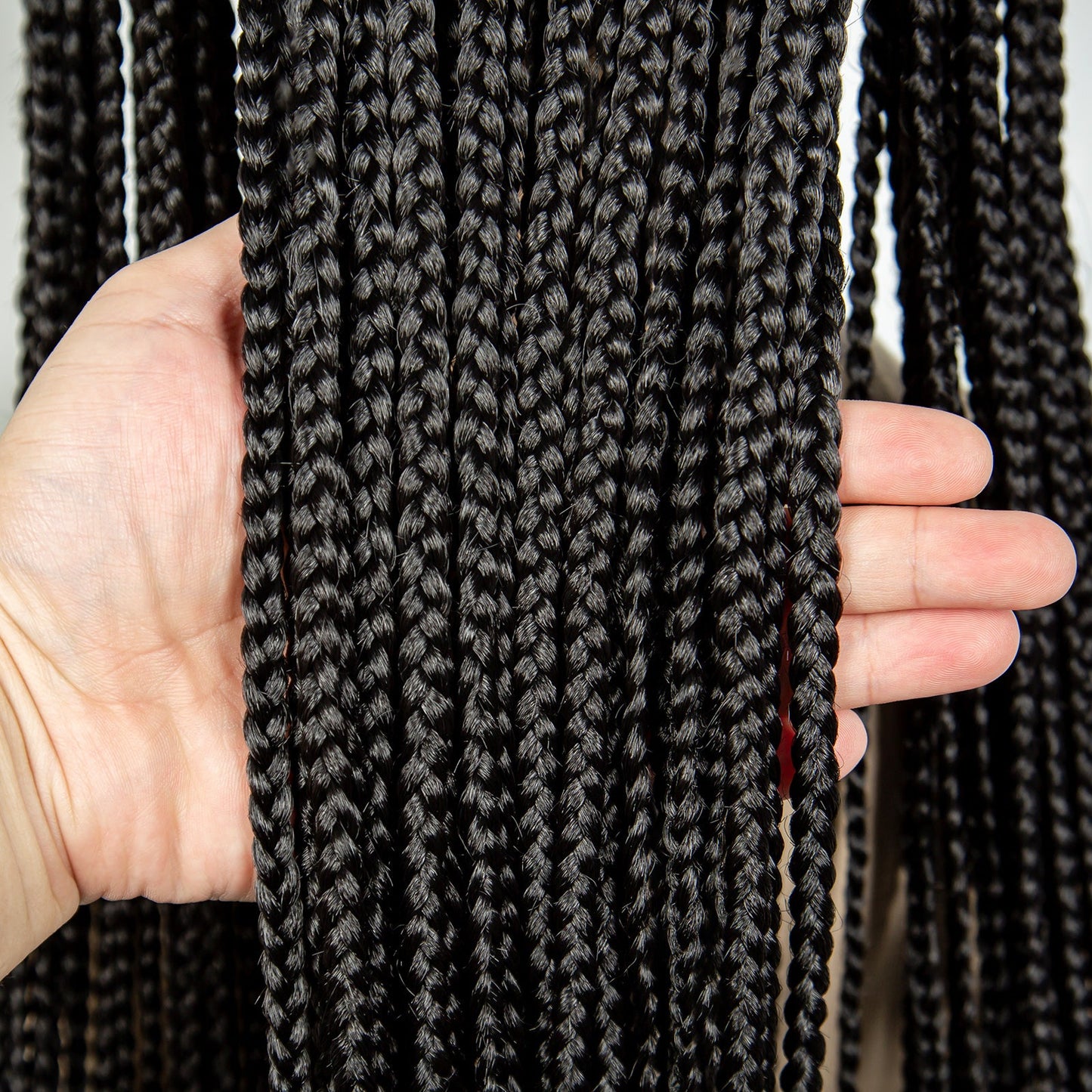 S SEDITTYHAIR Box Cornrow Braided Wig Synthetic Full Lace Hair Wig 34"