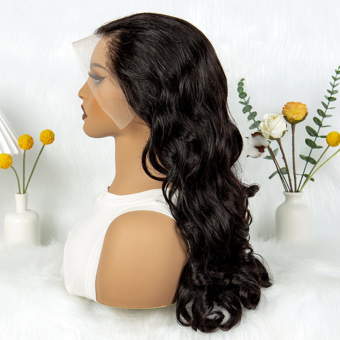 S SEDITTYHAIR 100% Human Hair Wig 13x4 Lace Front Fumi Loose 200 Density