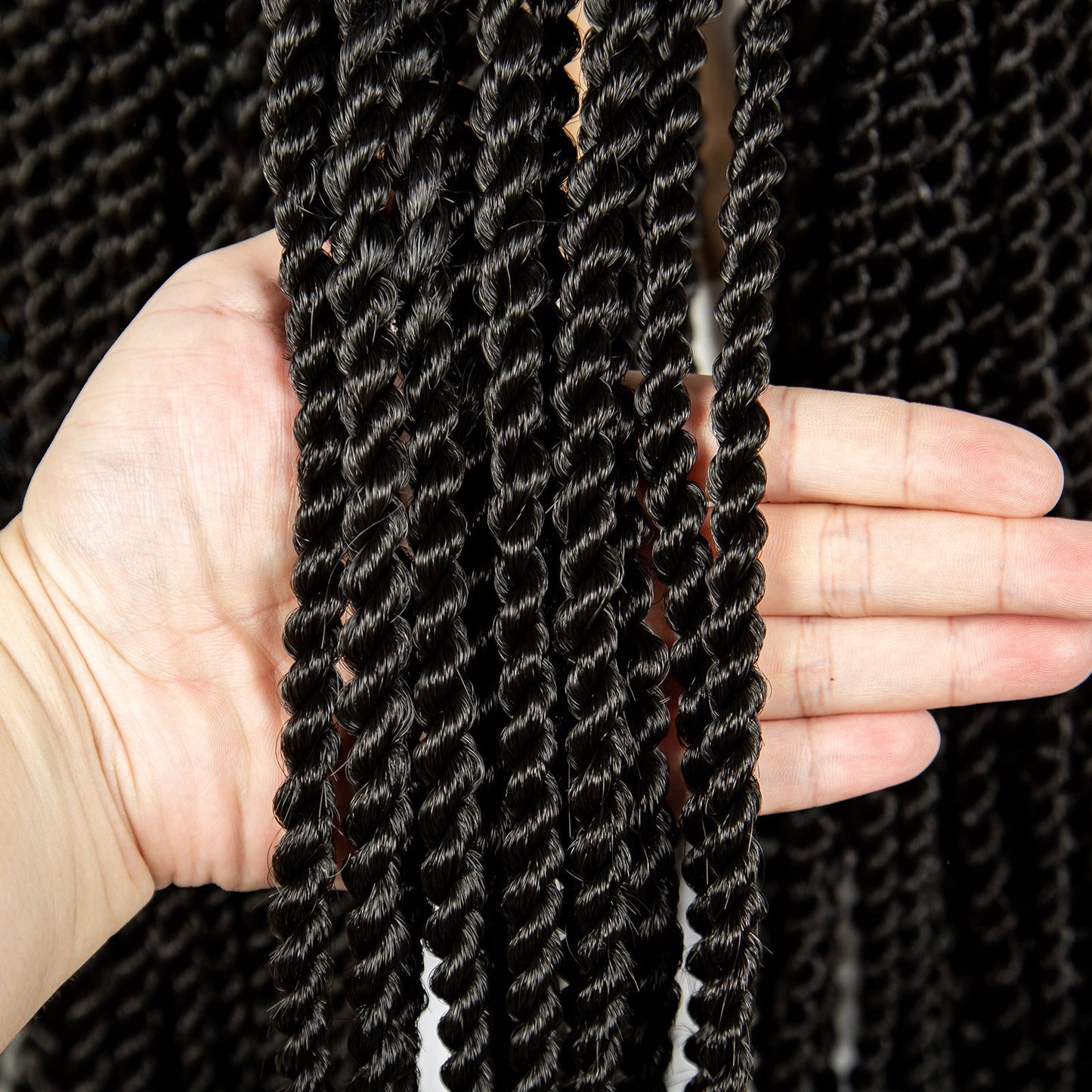 S SEDITTYHAIR Wig Full Lace Twisted Braids Hair Wig Synthetic Braided Wig 34 inches for Black Women