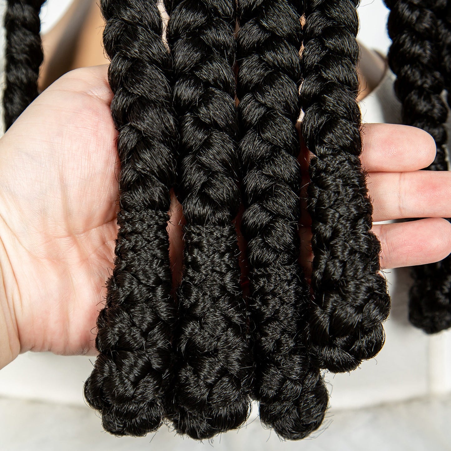 S SEDITTYHAIR Full Lace Cornrow Braided Wigs Synthetic Stitch Braids with Bantu Knots