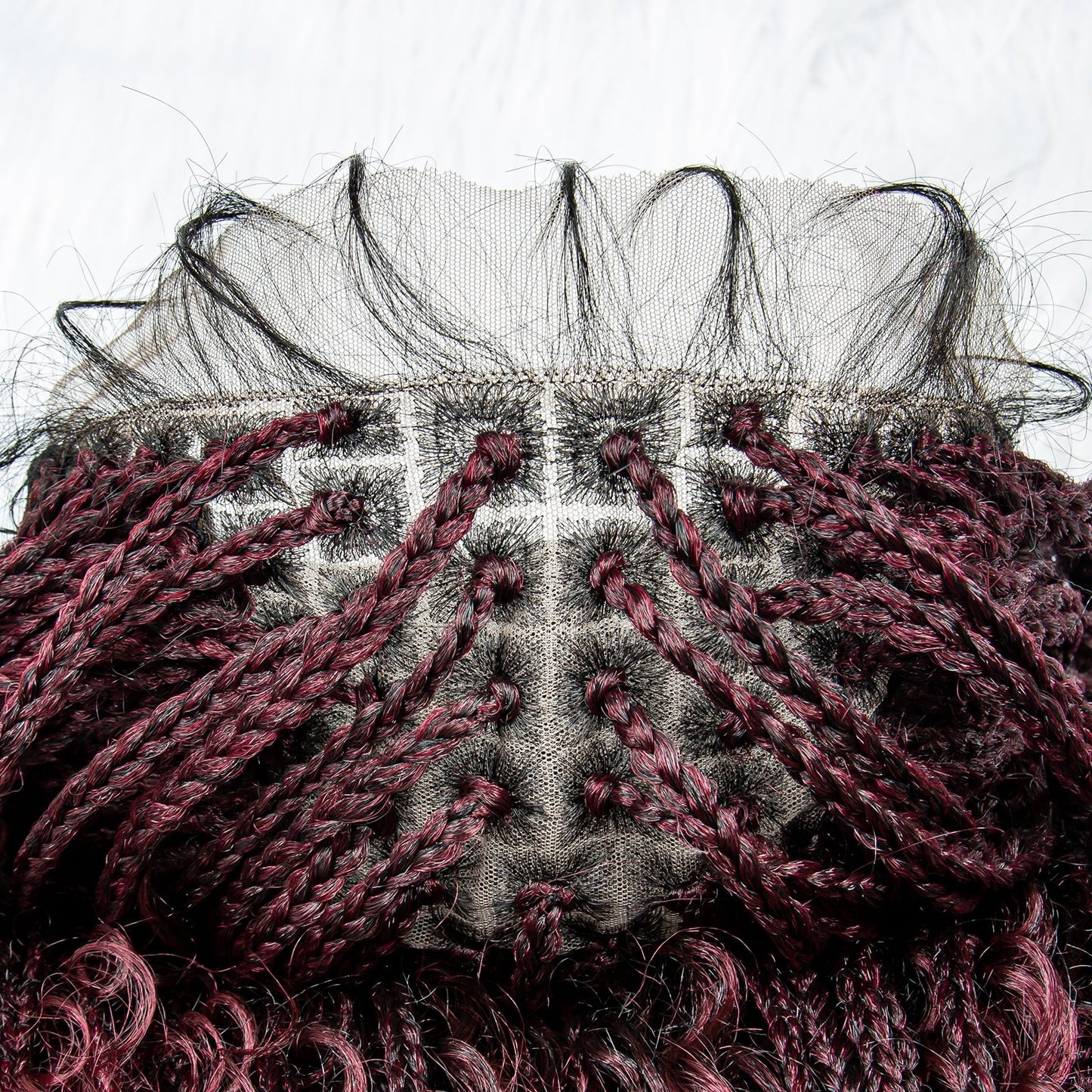 S SEDITTYHAIR 9x6 Lace Front  Boho Synthetic Bohemian Box Braided Wig for Black Women Goddess Hair 32"