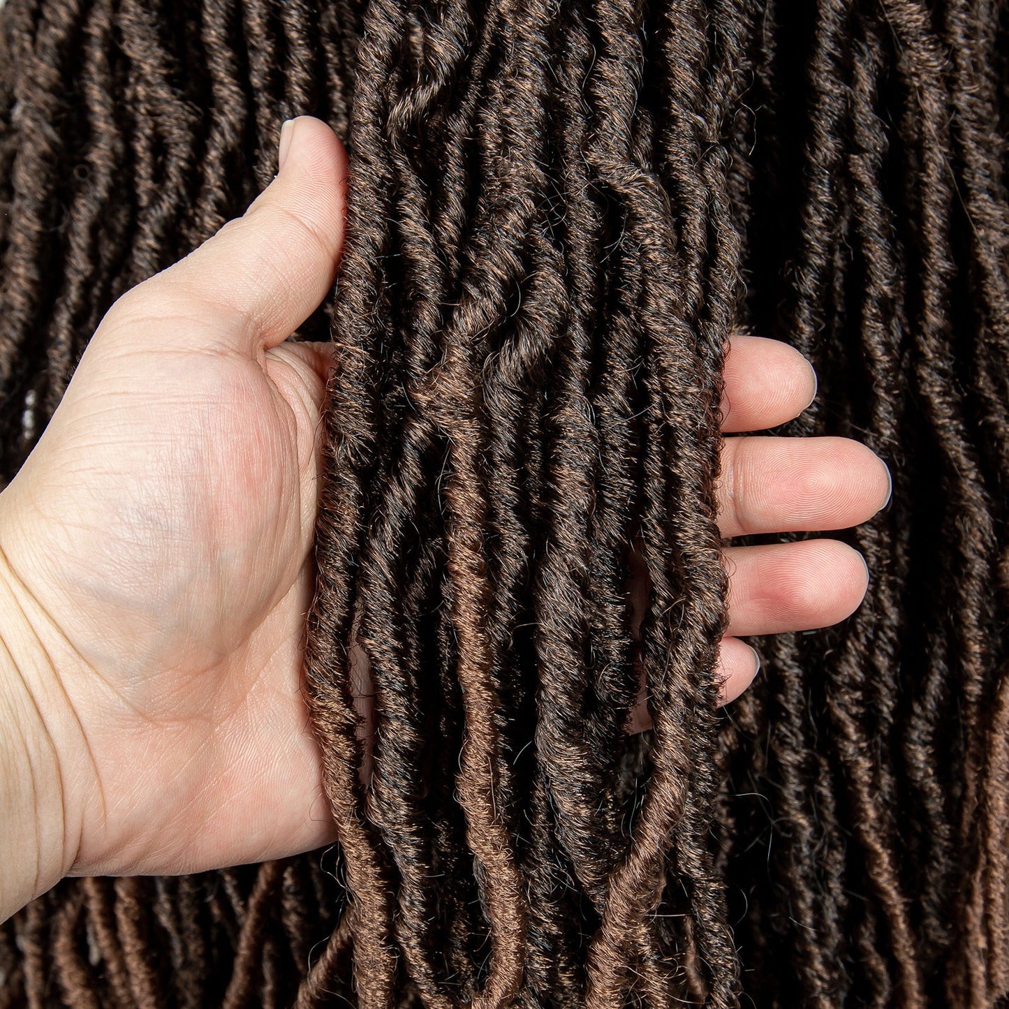 S SEDITTYHAIR Braided Dreadlock Wig 9*6 Lace Front Wig Butterfly Locs Synthetic Braided Wigs Square Knotless Wig for African Women