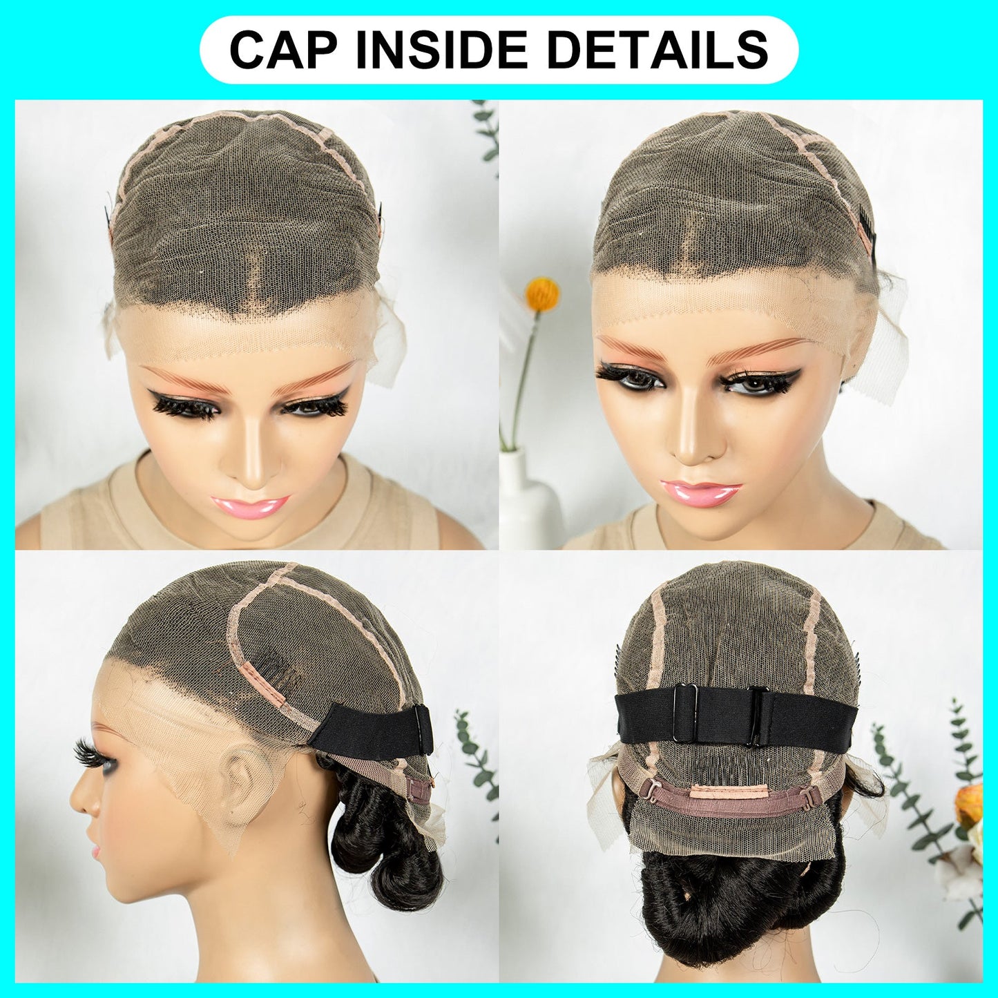S SEDITTYHAIR Braided Wig Synthetic Locs Braided Hair Wig Full Lace for Women Men